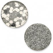 20 mm platte cabochon Polaris Elements Helios Beige