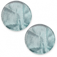 12 mm platte cabochon Polaris Elements Las Vegas Petrol green