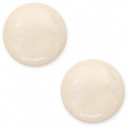 7 mm classic cabochon Polaris Elements Jais Beige