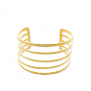 Roestvrij stalen (RVS) Stainless steel armbanden bangle Gold