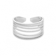 Roestvrij stalen (RVS) Stainless steel ringen Silver