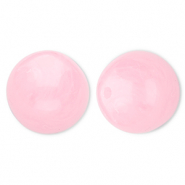 20 mm acryl kralen rond Pink-marble