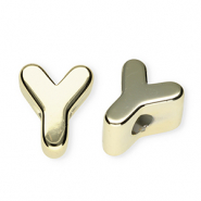Letterkralen van acryl letter Y Gold