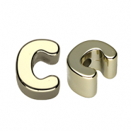 Letterkralen van acryl letter C Gold