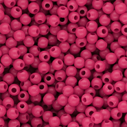 6 mm DQ acryl kralen shiny Rose violet 17-2624 TCX