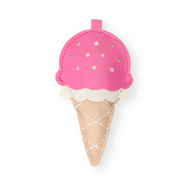 Statement hangers ijslolly Sandstone brown-pink-white