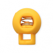 Gekleurde onderdelen koordstopper bal Tropical orange