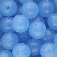 16 mm DQ&reg; acryl kralen shiny Blue