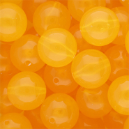 16 mm DQ&reg; acryl kralen shiny Warm yellow