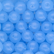 14 mm DQ&reg; acryl kralen shiny Blue