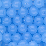 12 mm DQ&reg; acryl kralen shiny Blue