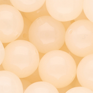 20 mm DQ&reg; acryl kralen shiny Light peach