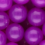 20 mm DQ&reg; acryl kralen shiny Purple