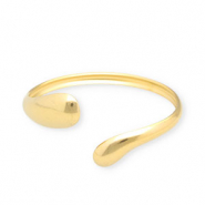 Roestvrij stalen (RVS) Stainless steel armbanden bangle Gold