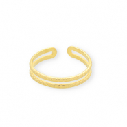 Roestvrij stalen (RVS) Stainless steel ringen Goud