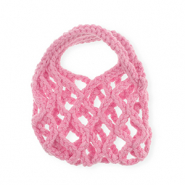 Handgemaakte gehaakte tasjes Pink