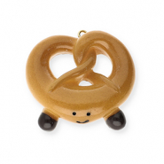 Statement hangers pretzel Brown-dark brown
