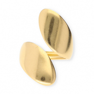 Roestvrij stalen (RVS) Stainless steel ringen Gold