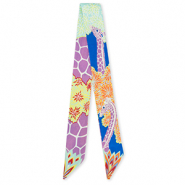 Bandana sjaal met giraffe Multicolour