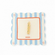BY31® Eco-brass metaal bedels fusilli pasta Gold