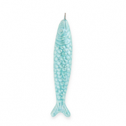 DQ&reg; Grieks keramiek hangers sardine Turquoise blue