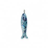 DQ&reg; Grieks keramiek hangers sardine Blue