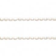TQ Zoetwaterparels rice 5x4 mm Natural white
