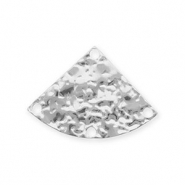 BY31&reg; Roestvrij stalen (RVS) Stainless steel onderdelen tussenstuk waaier met 4 oogjes Silver