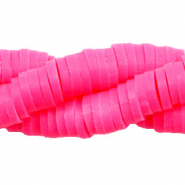 Katsuki kralen 6mm Neon pink