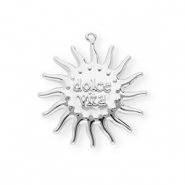 BY31&reg; Eco-brass metaal bedels zon Dolce vita"" Silver