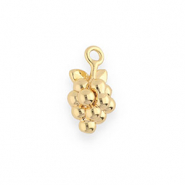 BY31&reg; Eco-brass metaal bedels druiven Gold