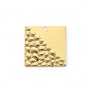 Roestvrij stalen (RVS) Stainless steel bedels Gold