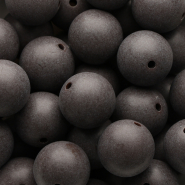 20 mm DQ Acryl kralen Dark chocolate brown
