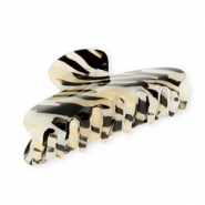 Haaraccessoires haarklem White-gold-black