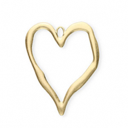 Statement hangers open hart Gold