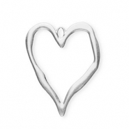 Statement hangers open hart Silver