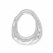 Statement hangers / tussenstuk ovaal Silver