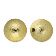 16 mm acryl kralen rond Gold
