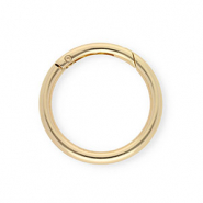 Onderdelen sleutelhanger clasp ring Gold