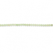 Natuursteen kralen 6mm Ice green