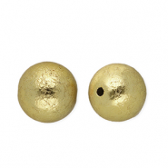 14 mm acryl kralen rond Gold