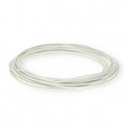 leer rond 1,5mm White