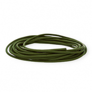 leer rond 3mm Green