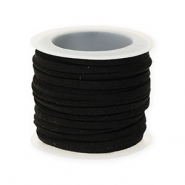 Imitatie su&egrave;de plat 3mm Black
