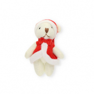 Statement hangers ijsbeer Red-wit-off white