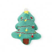 Statement hangers kerstboom Green-red-yellow-brown