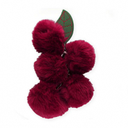 Statement hangers druiven Berry wine red-green-red