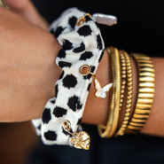 Inspiratiesets Inspiratie tijd met scrunchies met metalen oogjes