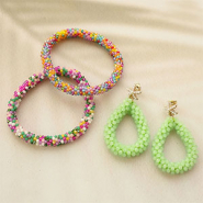 Inspiratiesets Get creative en ontwerp facet oorbellen