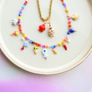 Nieuw Brand new! Vrolijke kralen keramiek